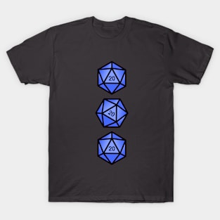 Blue d20s T-Shirt